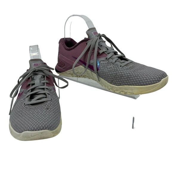 Nike Running Shoes Womens Size 8.5 Metcon 4 XD Athletic Training Gray True Berry - Picture 1 of 11